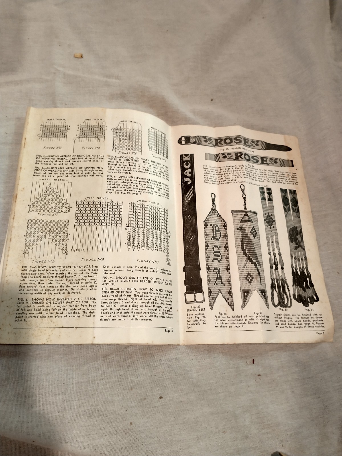VINTAGE 1935 WALCO INDIAN BEADCRAFT KIT#200 In Original Box W/Instructions