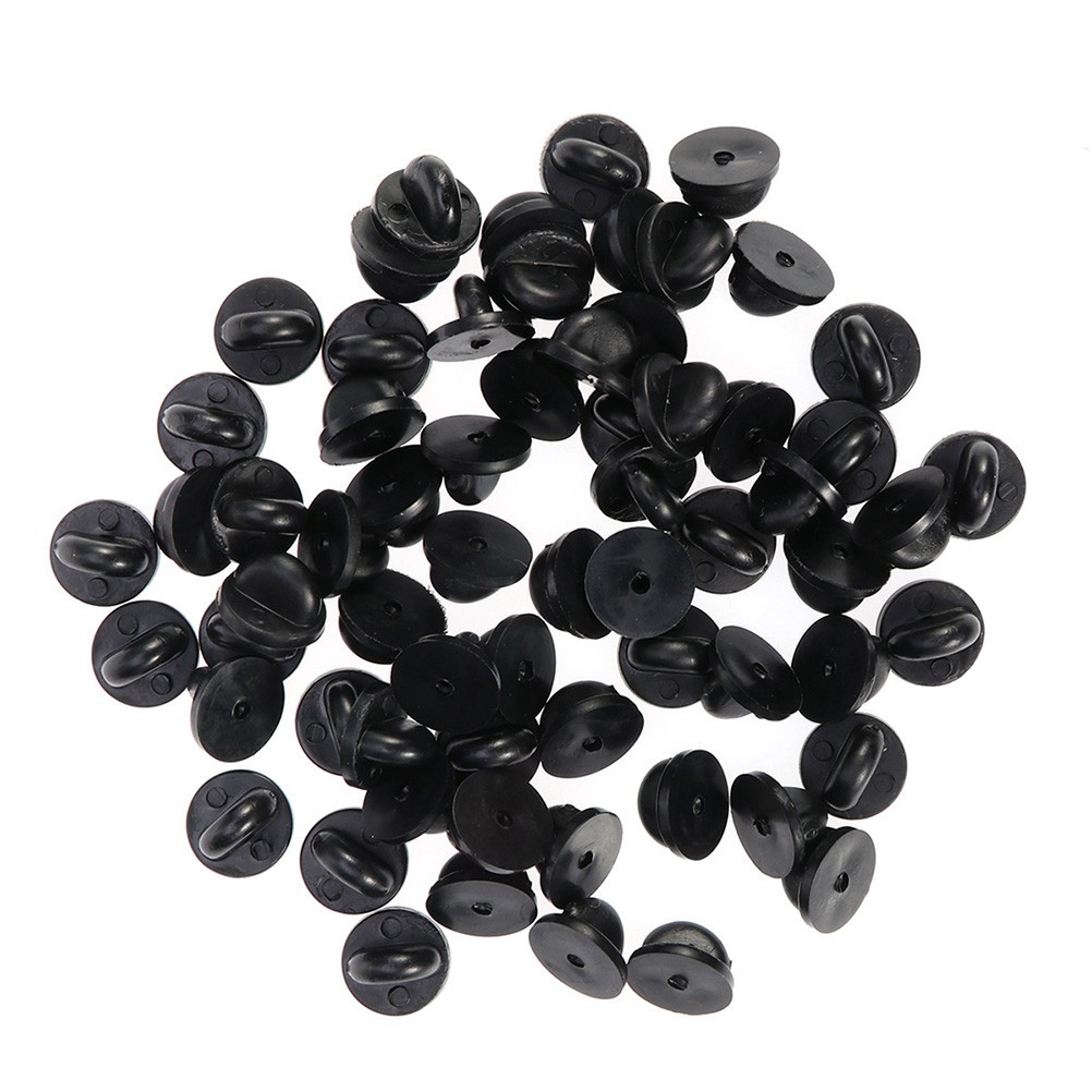 250Pcs Metal Pin Caps for Pin Clutch Backs Replacement Portable and Easy to Use