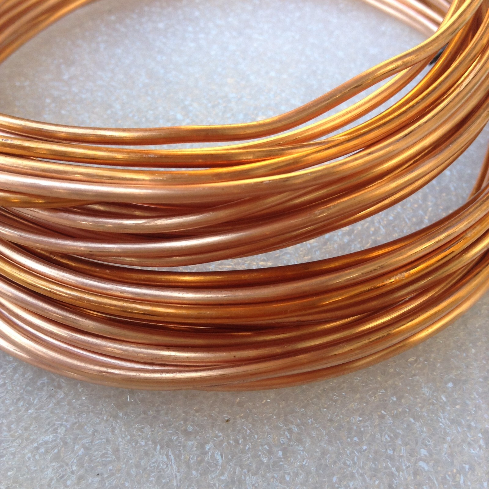 Pure Copper Wire Bare Uncoated Assorted Sizes .56mm-6mm Jewellery Craft Bonsai