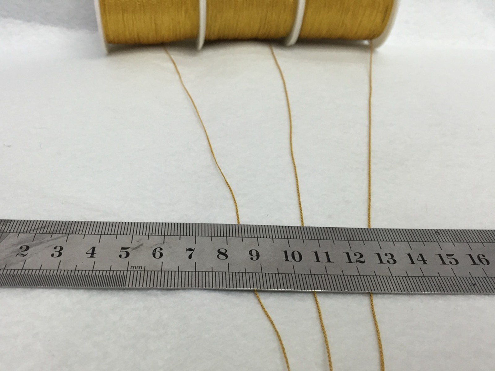 One Spool Metallic Gold Silver Nylon Twine Thread String Jewelry Beading Braided
