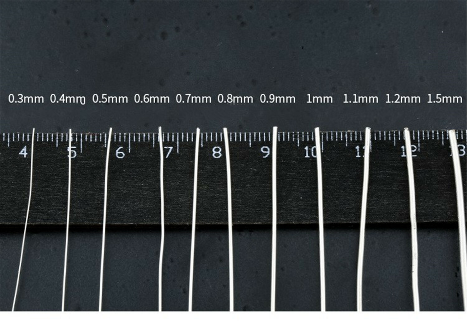 Sterling Silver Wires 925 Silver Round Wires Soft Half Hard Wires 100cm