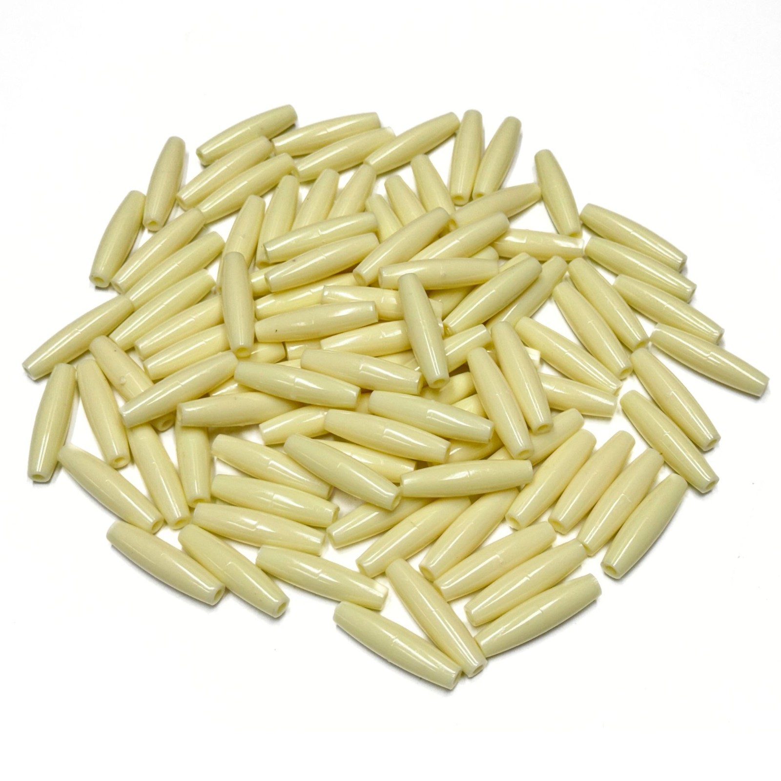 Hair Pipe Bone Beads – Native American Style Imitation Bone Jewelry Supplies
