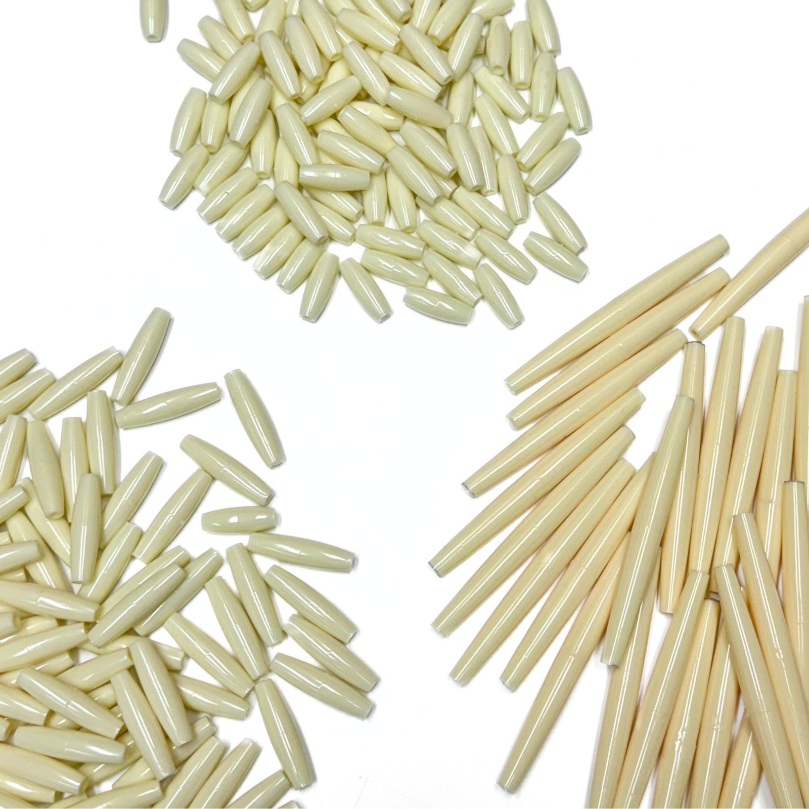 Hair Pipe Bone Beads – Native American Style Imitation Bone Jewelry Supplies