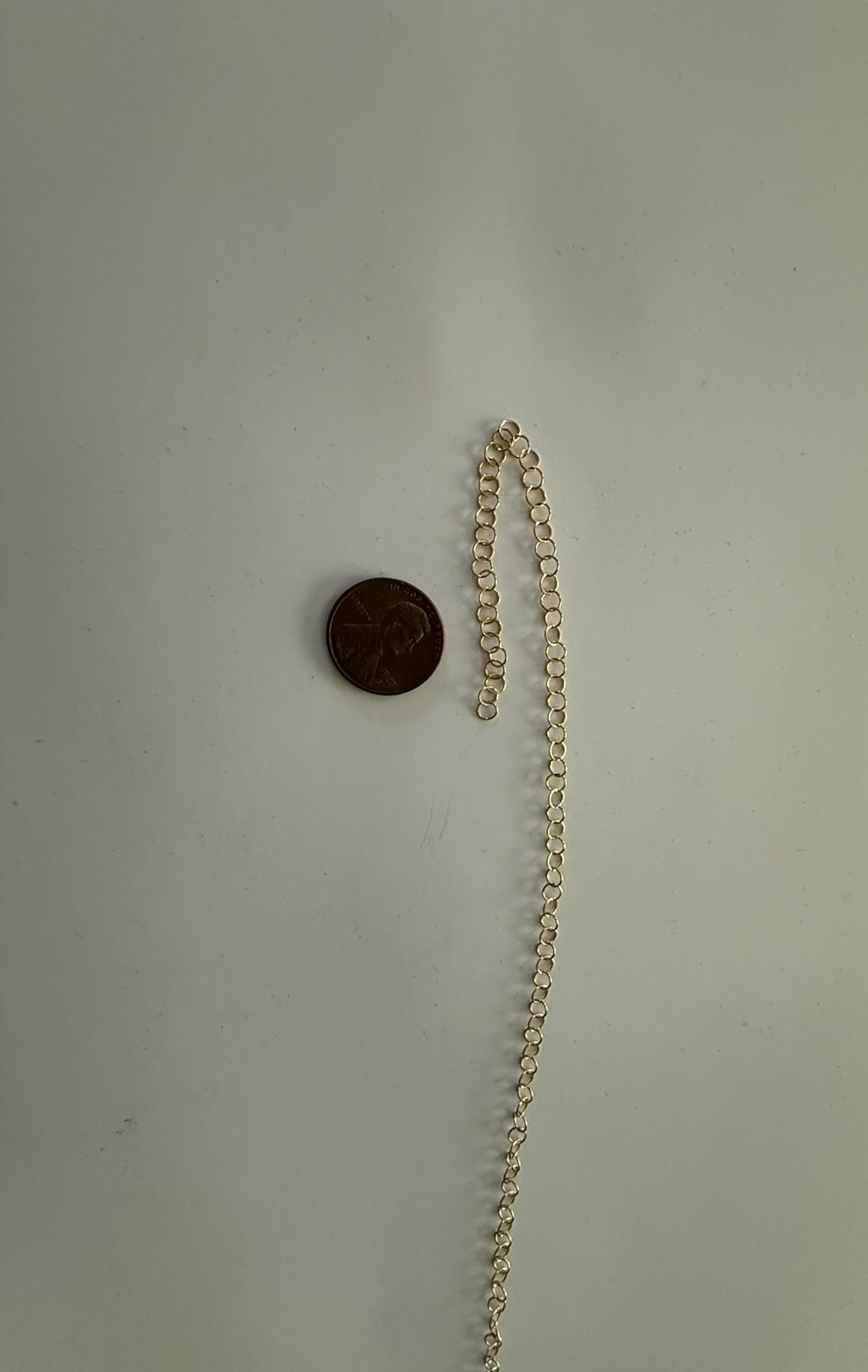 3.5mm round cable chain 14kt gold filled, 5ft
