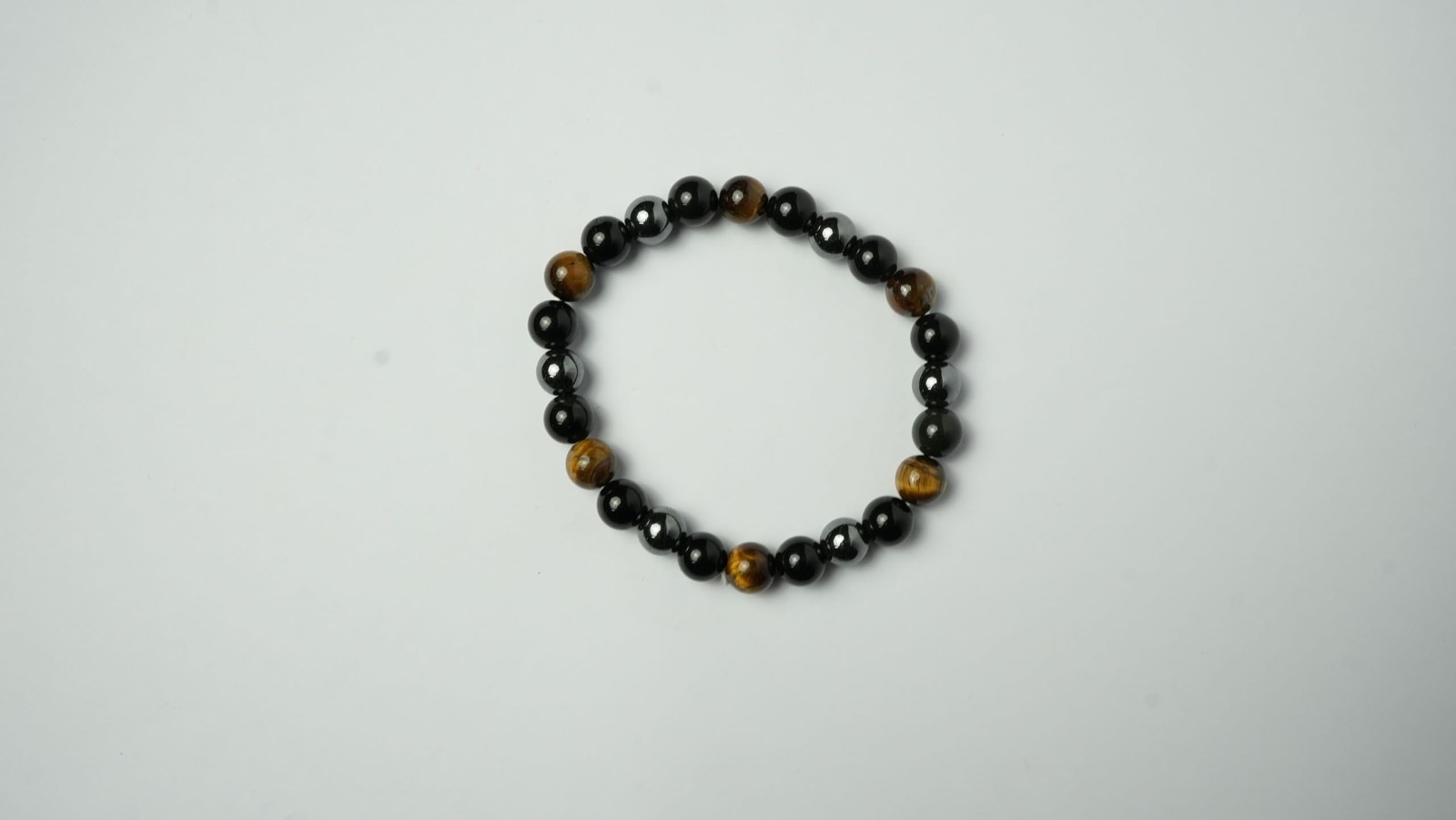 Triple Protection Multi Stone Bracelet, for Power, Protection, Balance Unisex El