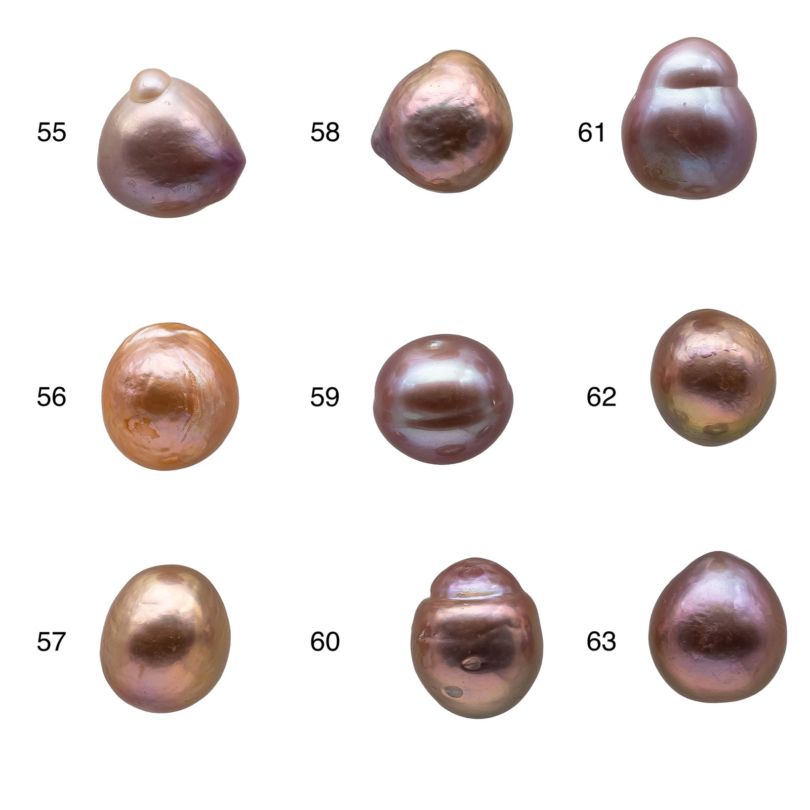 10-11mm Loose Edison Pearl with Very Nice Luster Undrilled Single Piece Freshwa