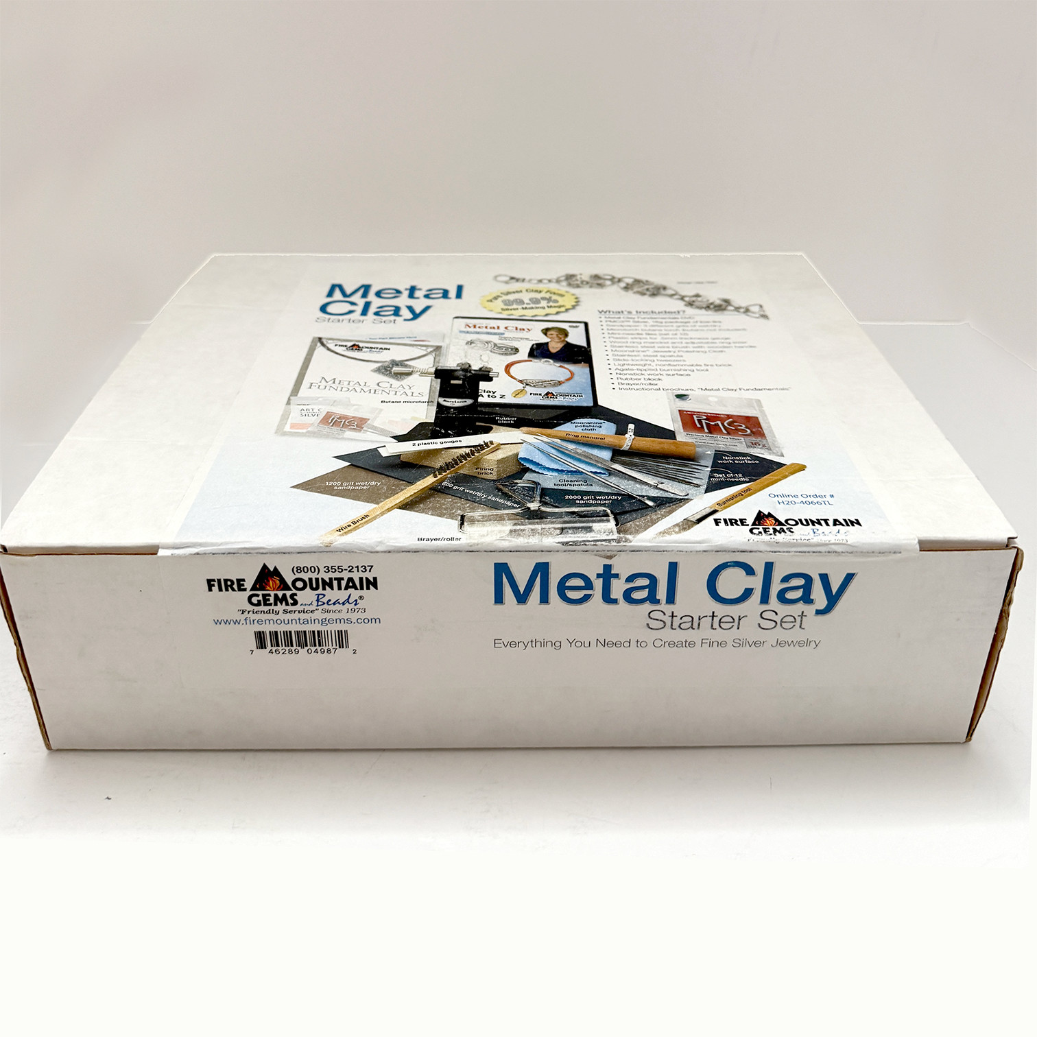 Metal Clay Starter Set w/PMC3 Fine Silver, Everything You Need, ® Art Clay – NIB