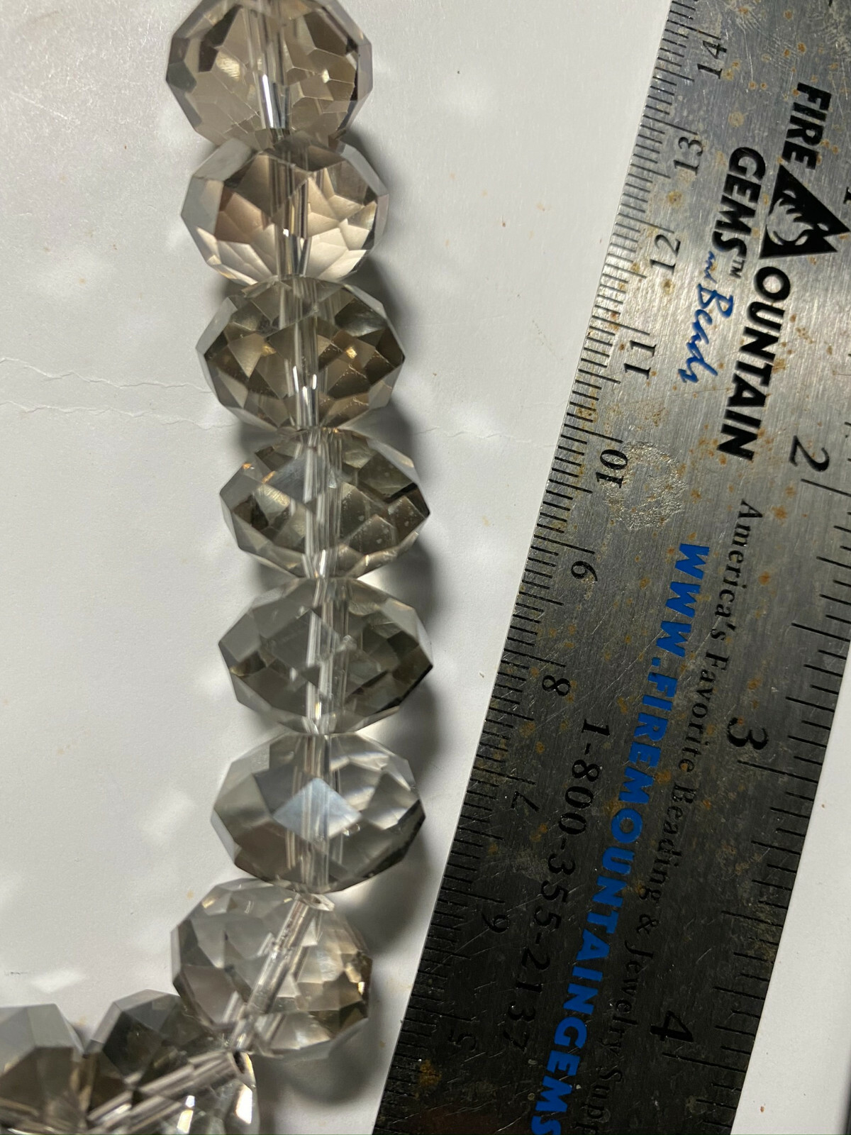 Chinarovski Faceted Glass Crystal Rondelle Beads ***UPICK*** 14mm 16mm 18mm