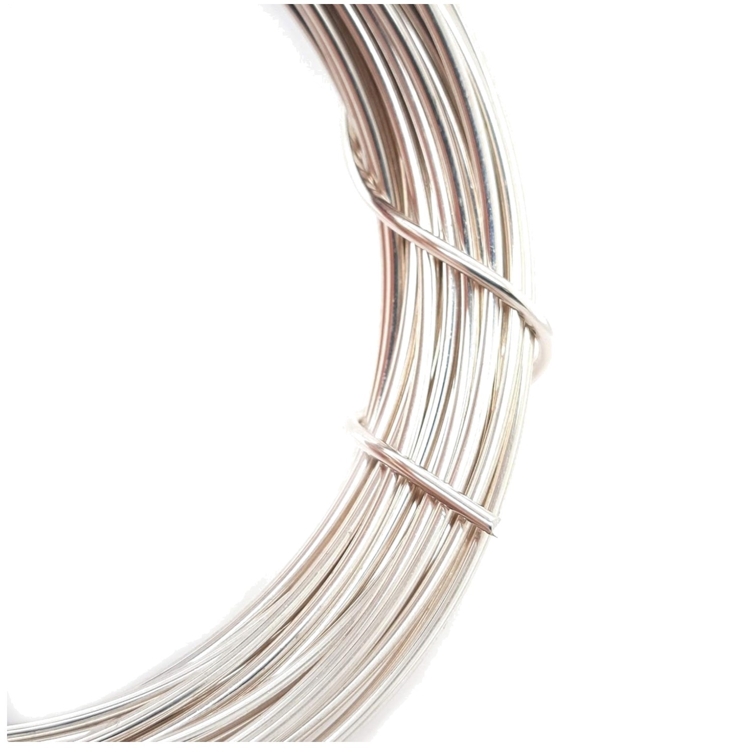 20 Gauge Sterling Silver Wire – Round, Half Hard