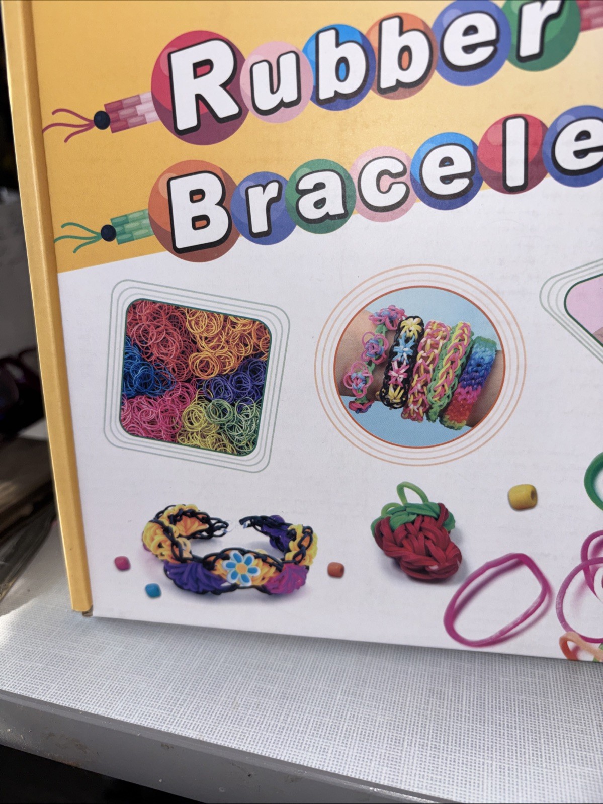 Rubber Band Bracelet Kit Roshukg. 7500 Pieces