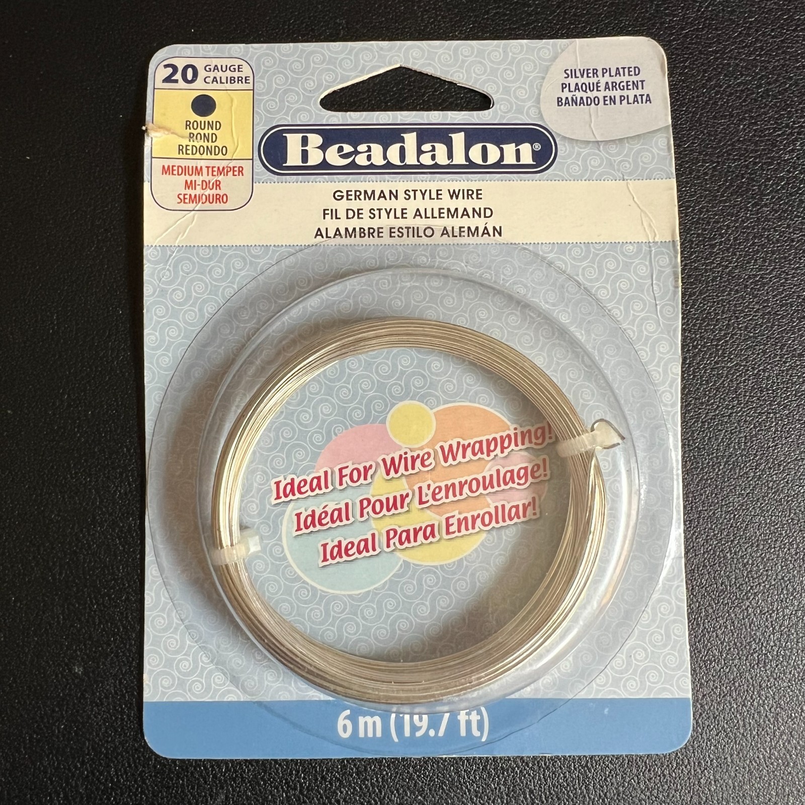 Beadalon German Style Wire Gauge 20GA, 22GA, 24GA Medium Temper * You Pick