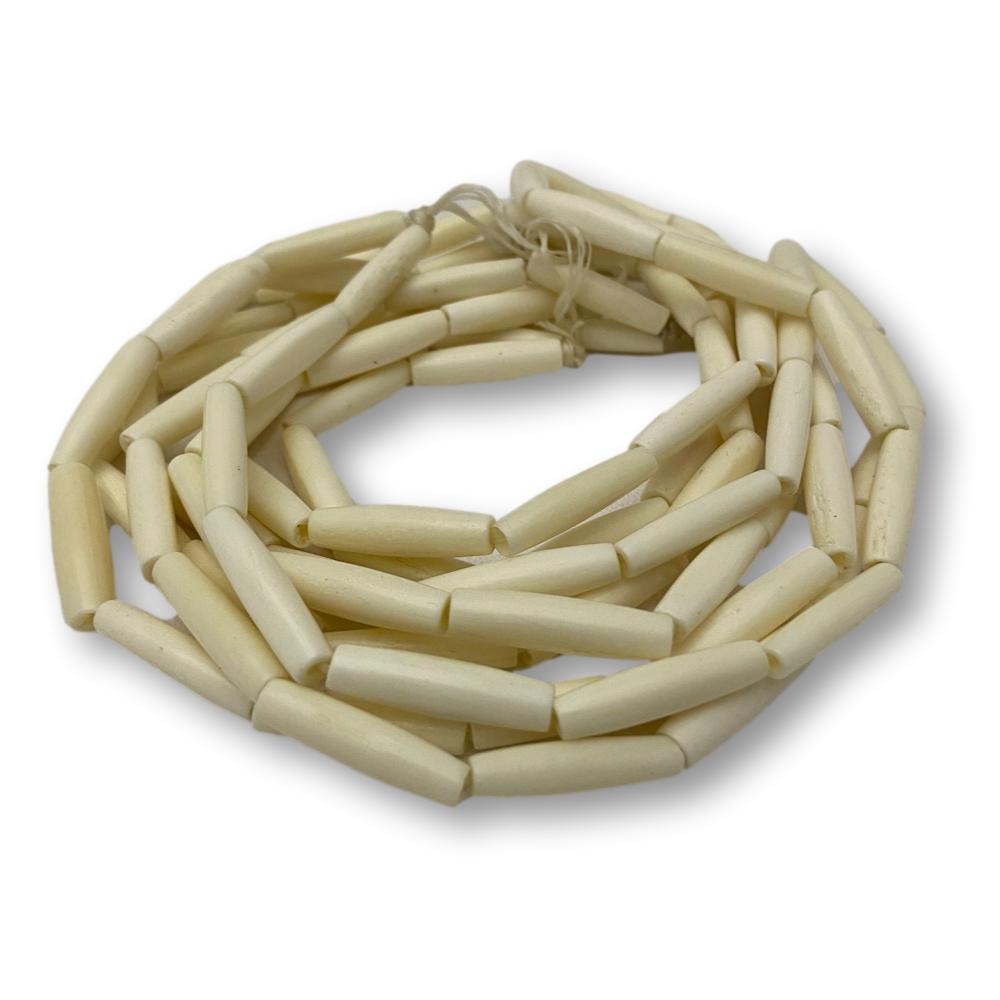 Hair Pipe Bone Beads Native American Bone Jewelry Supplies