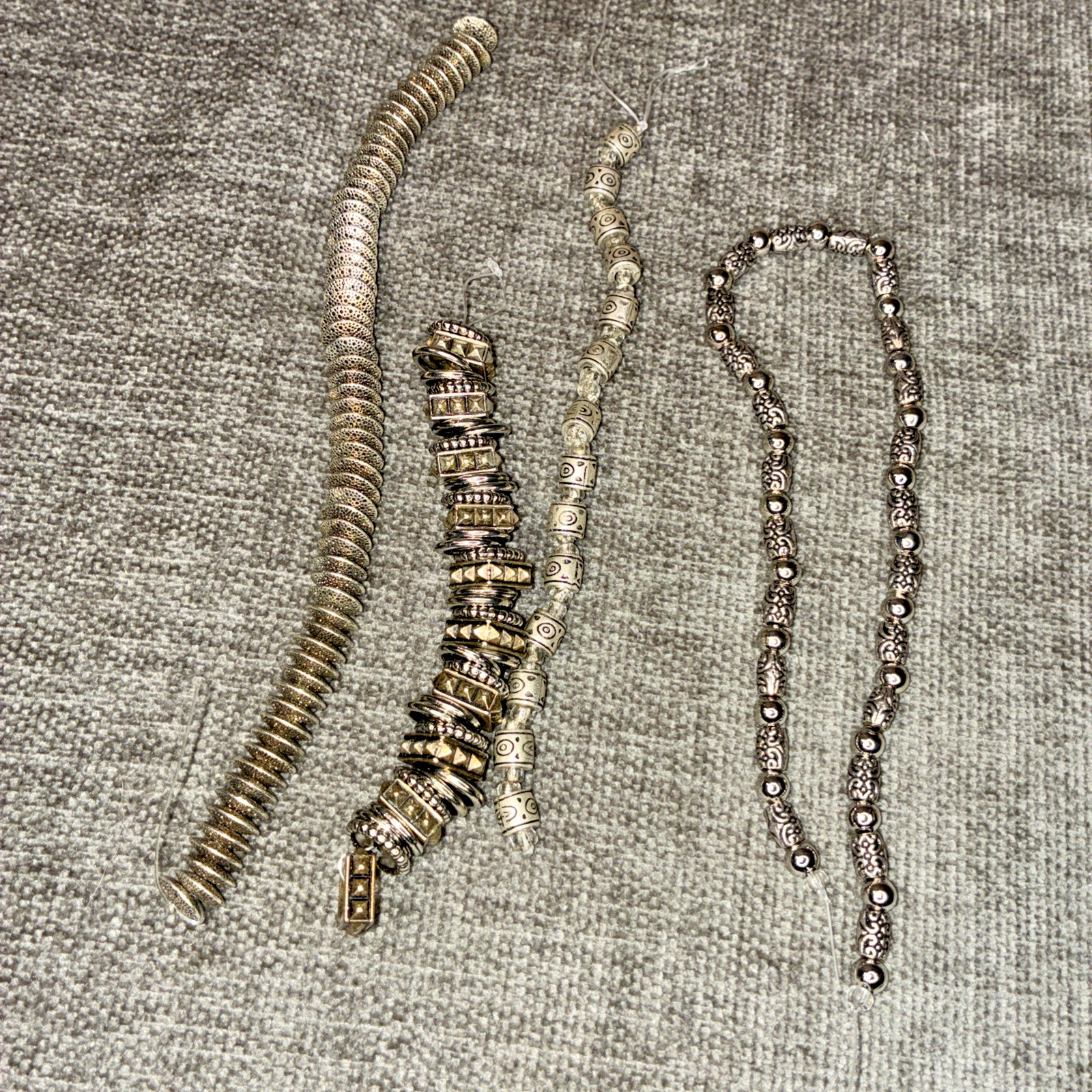 Large Bulk Lot 💥 Metal Beads 💥 JEWELRY MAKING – New – 25 Oz (0053)