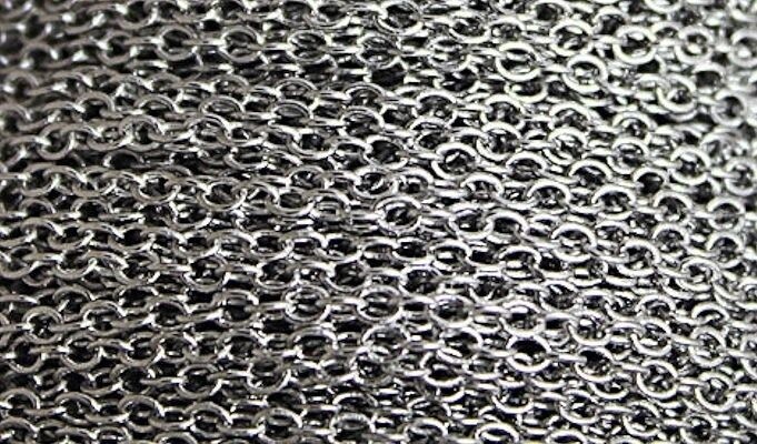 Chain, 100 Inches Antiqued Silver Plated Fine Cable Bulk Chain with 2x3mm Links*
