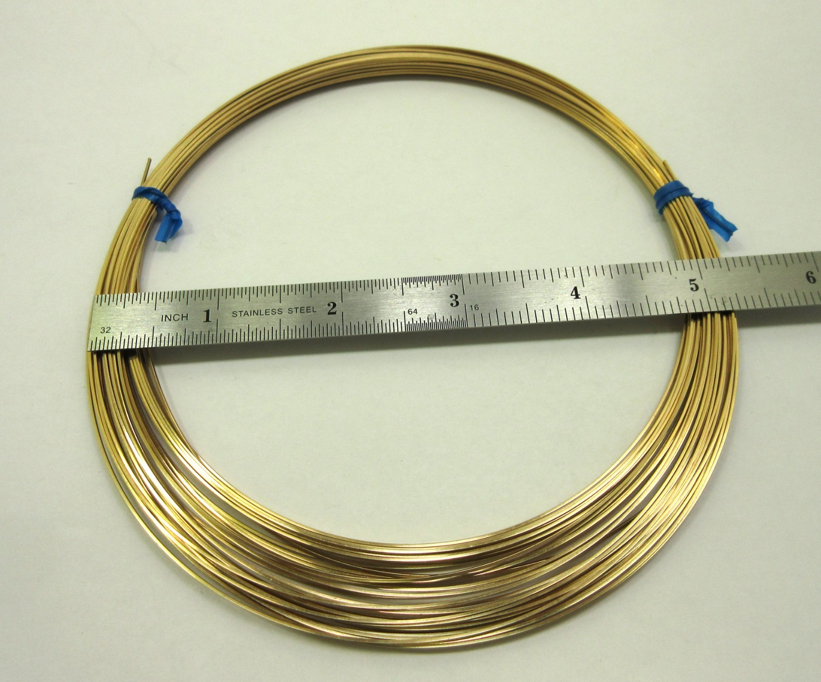 14/20 Yellow Gold-Filled Wire | Square | 21 Gauge | 54 Grams, 37 Feet, GF#25