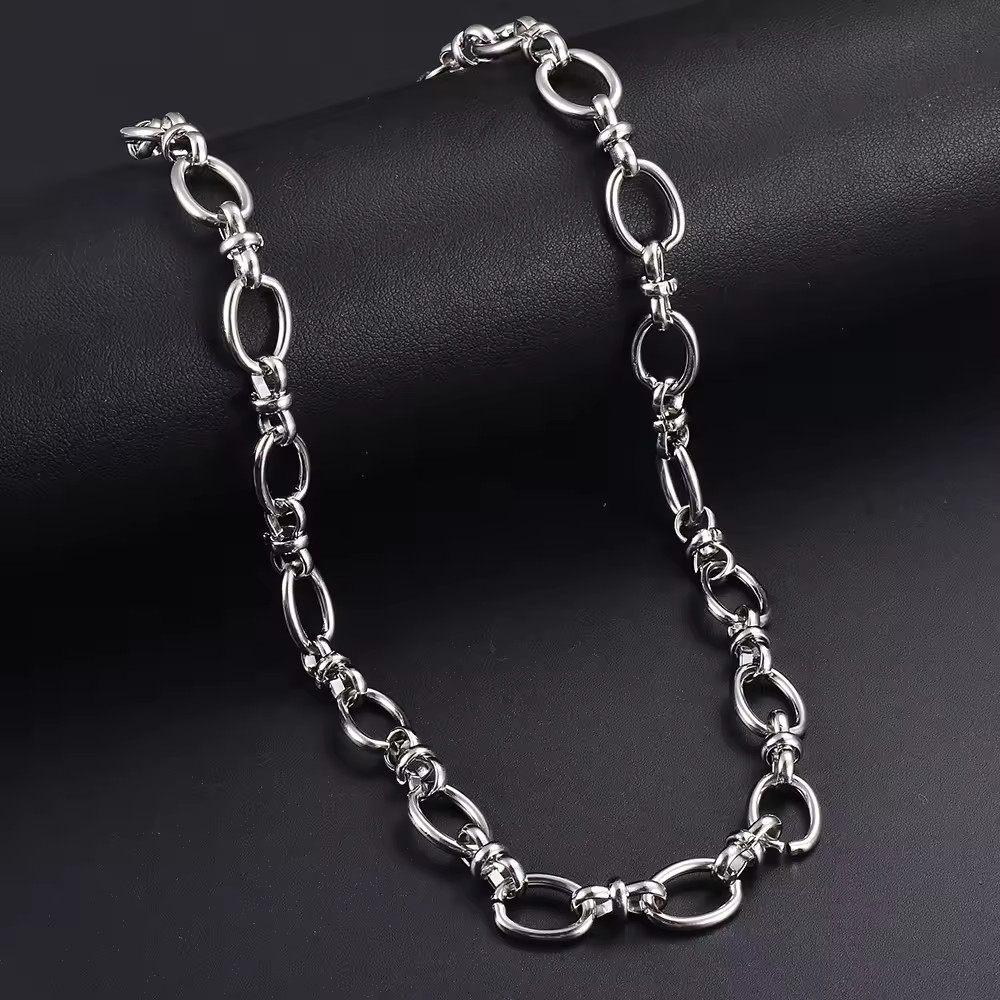 1 Meter Stainless Steel Big Heavy Oval Chain Link Necklaces DIY Jewelry Findings