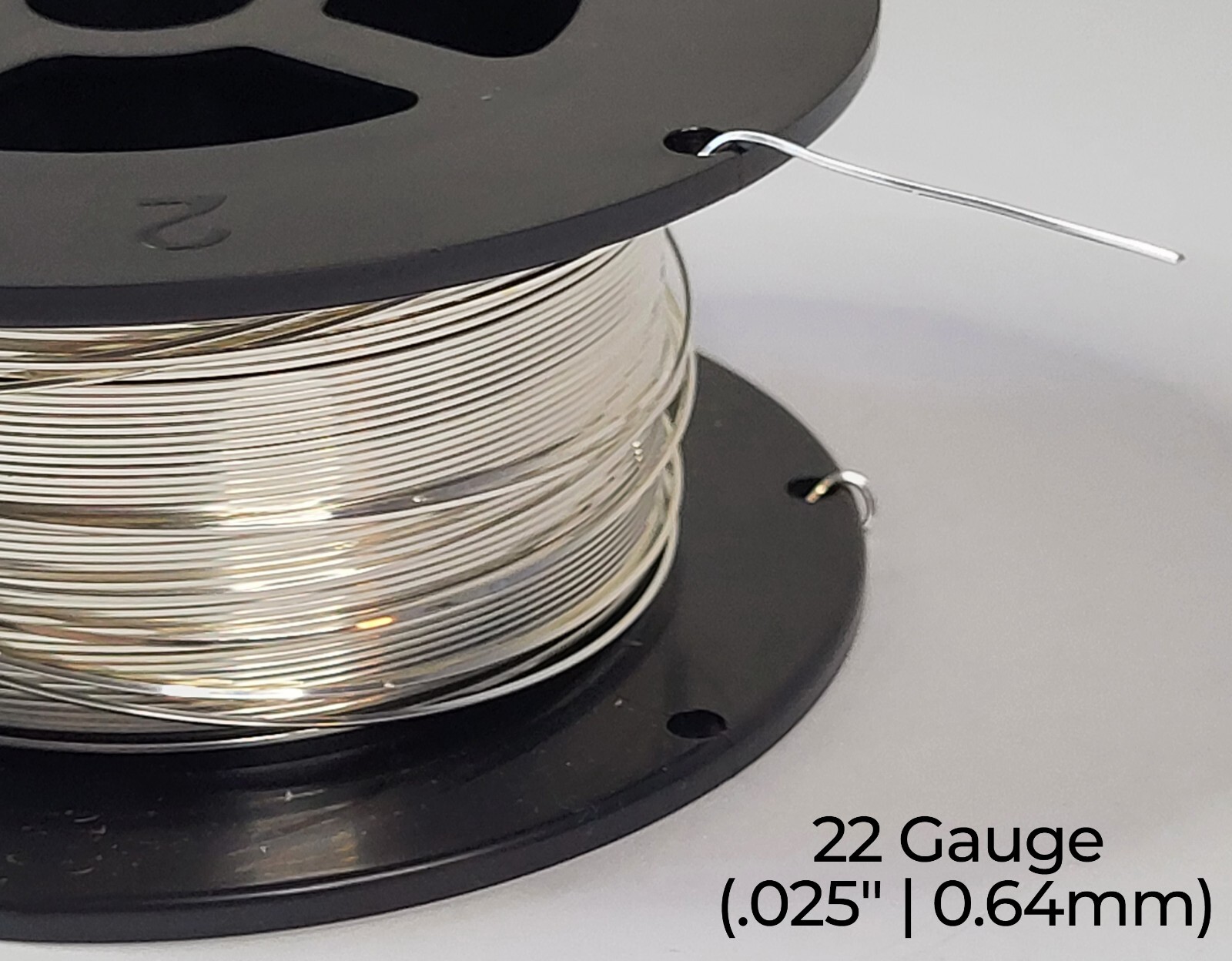 940 Argentium Silver Wire | Square | Dead Soft | 10-22 Gauge | 1-10 Ft | USA