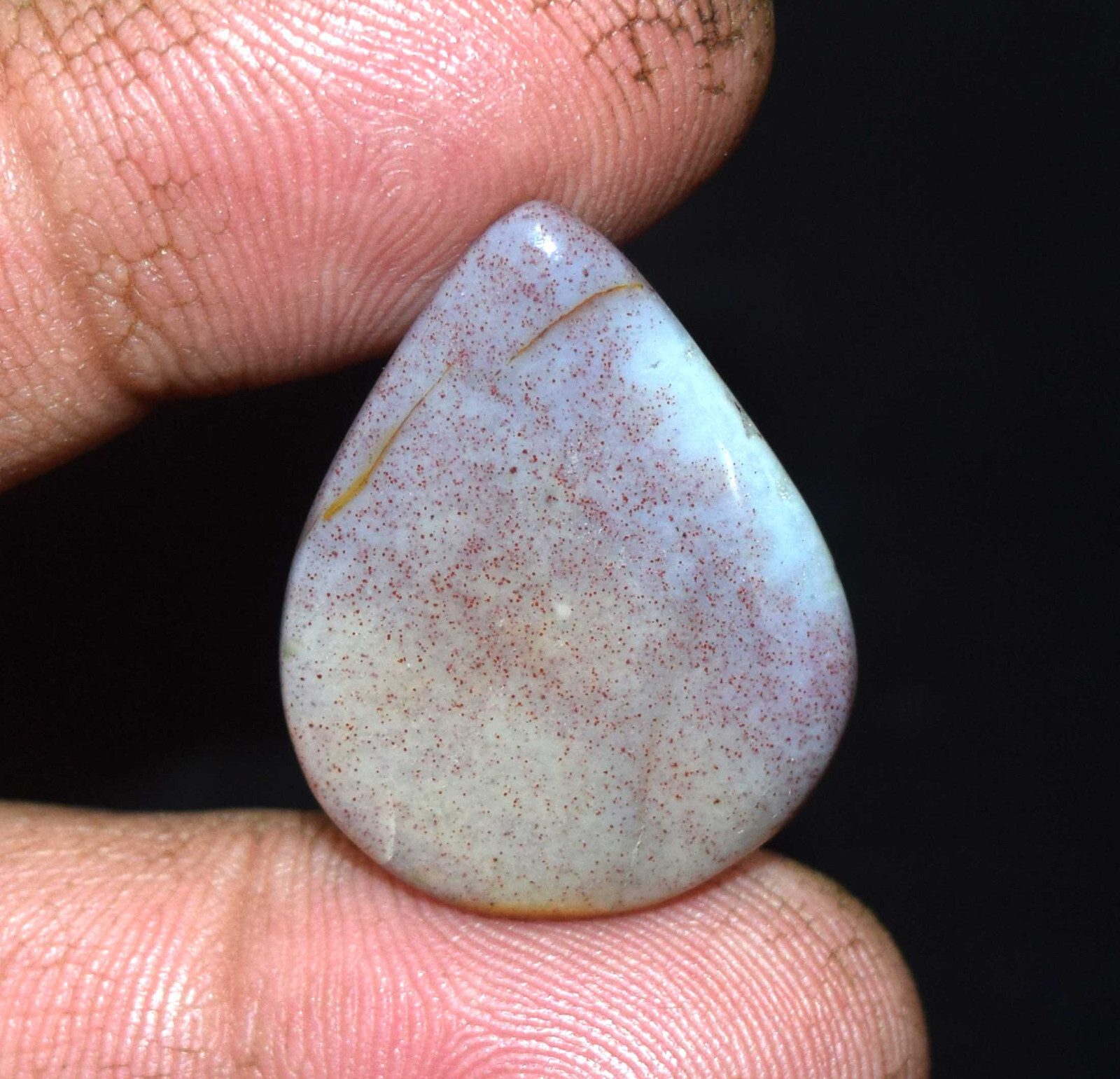 18.00 Cts. Blood Stone Jasper Gemstone, Natural Blood Stone Cab Loose Gemstone