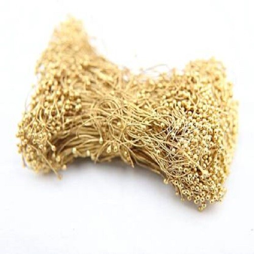 2500 Pcs Of Brass Metal Fuse Wires Boll Pin For Jewelry Making a Pack 450 Grams