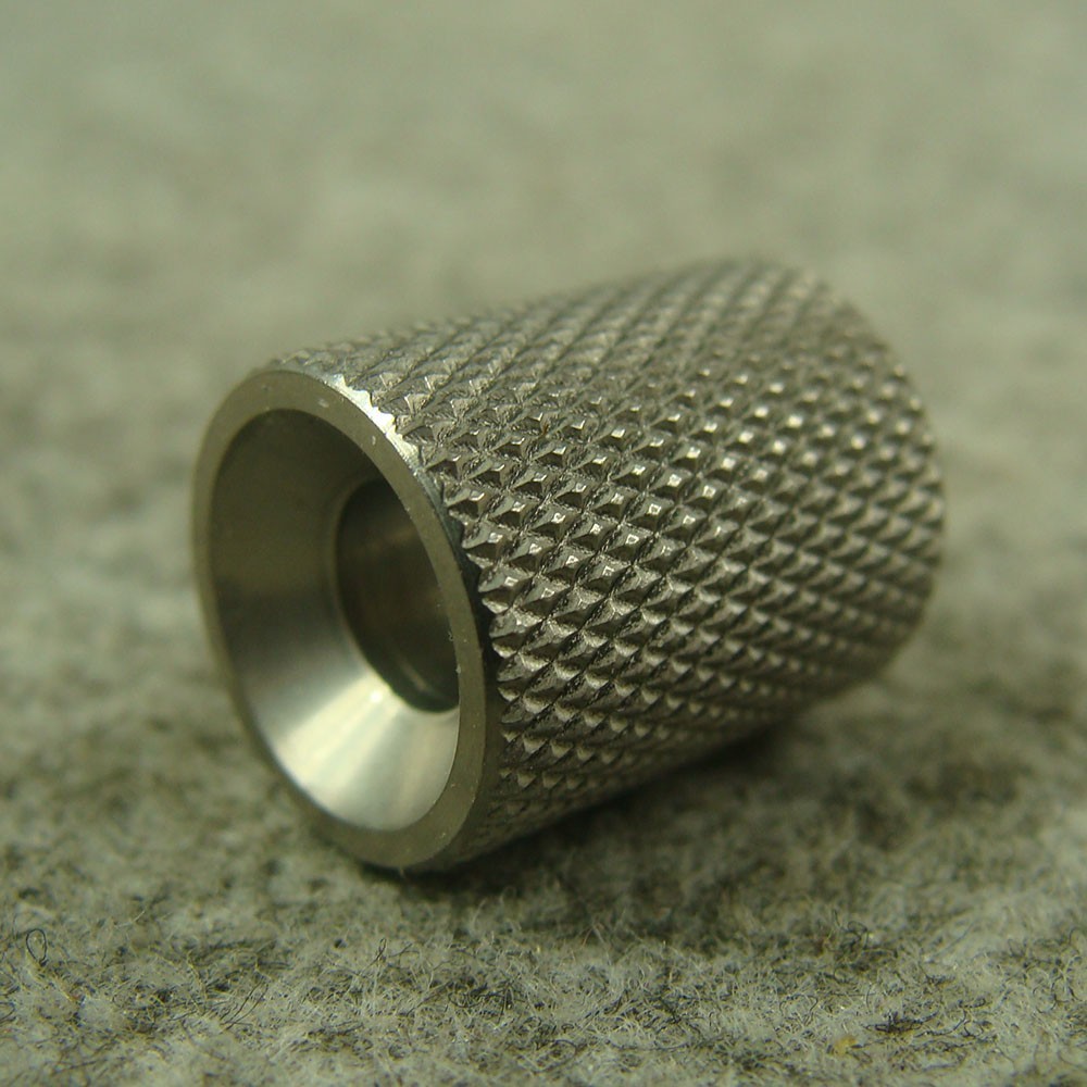 5pcs Titanium Cylinder Lanyard Bead Knife Paracord Bracelet Necklace Beads