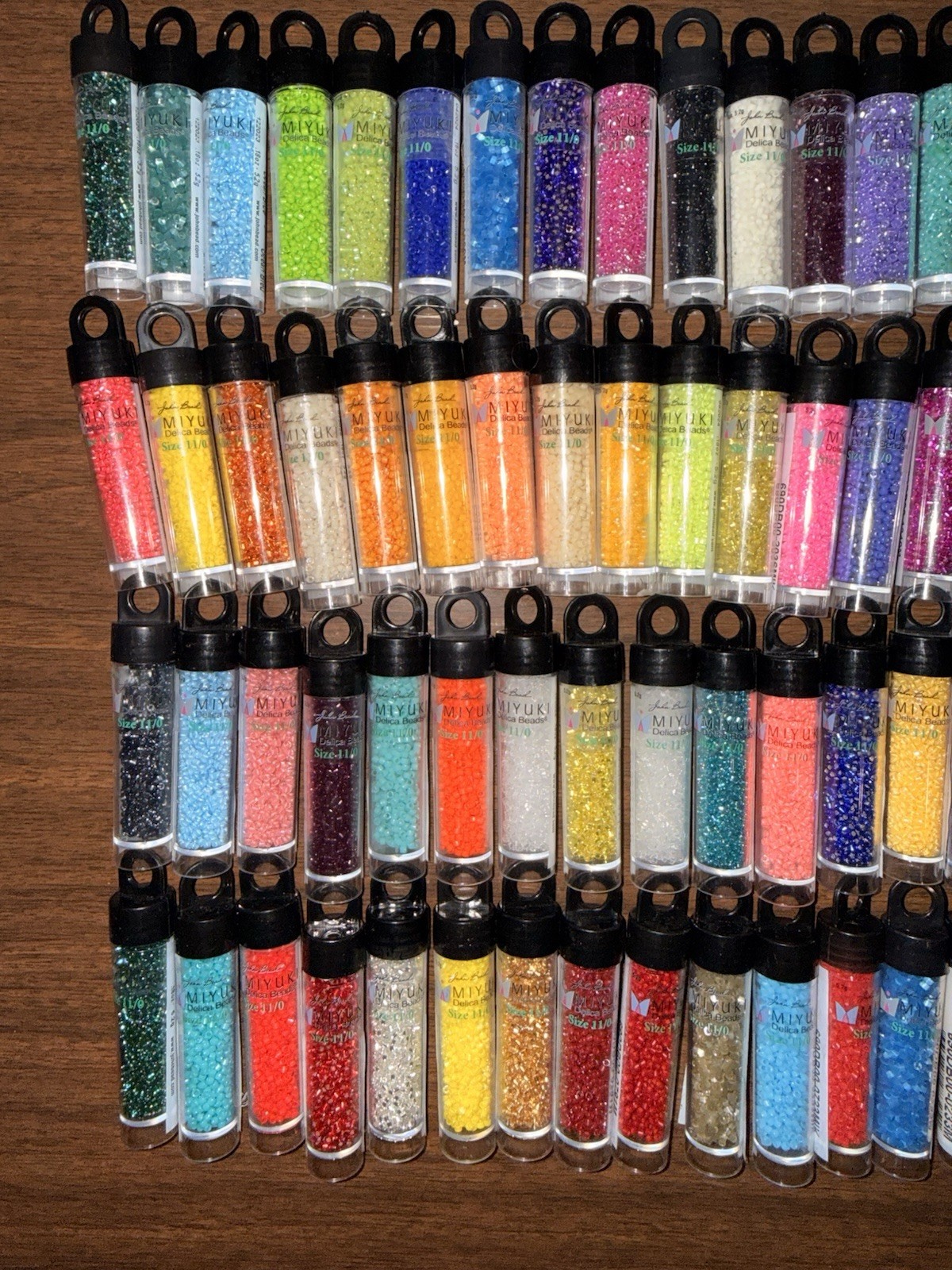 81 Tubes Beads Miyuki Seed Beads Assorted Jewelry Making 2 Inch Tube Lot Beading