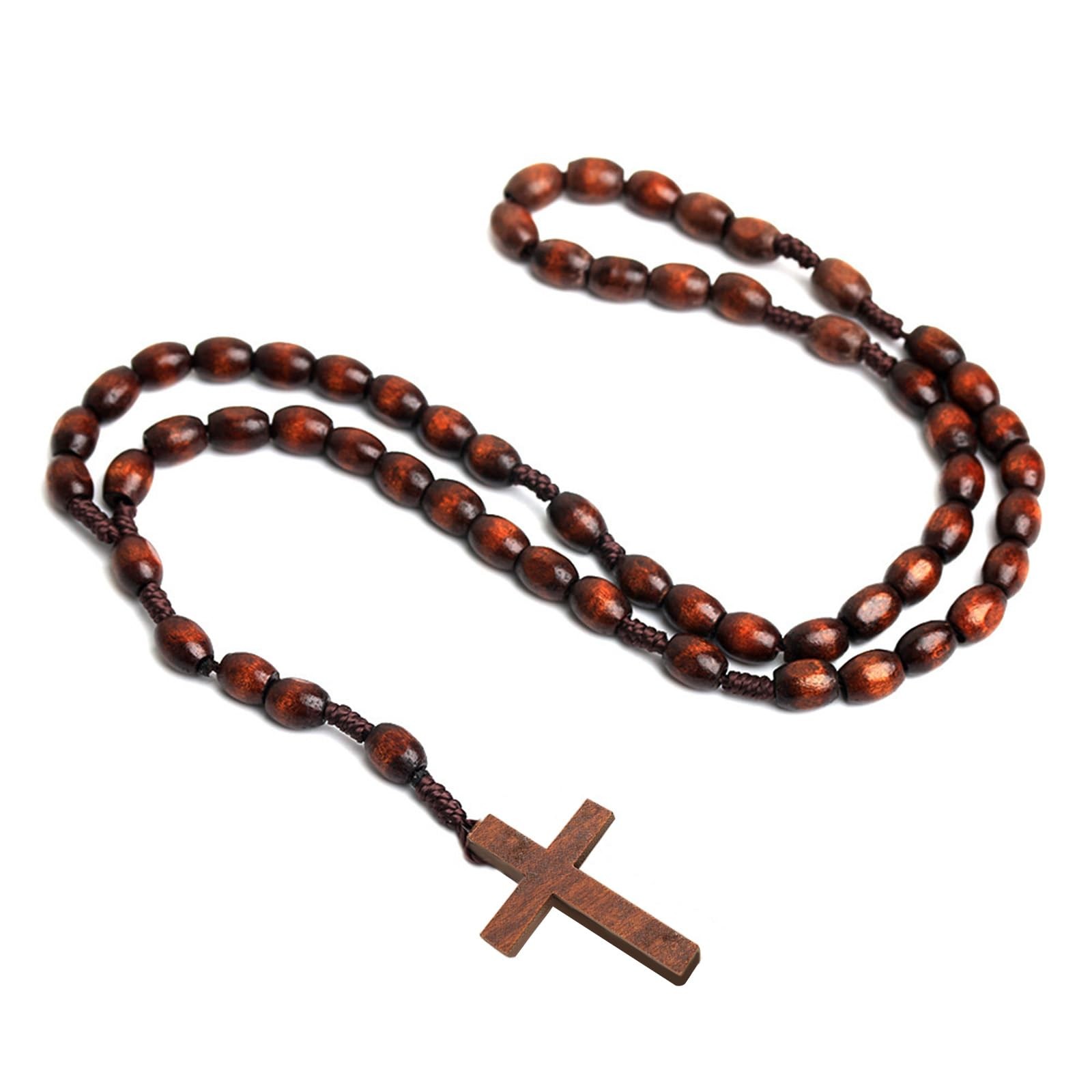 50 Pcs Small Wooden Cross Christian Cross Charms for DIY Crafts Jewelry Making