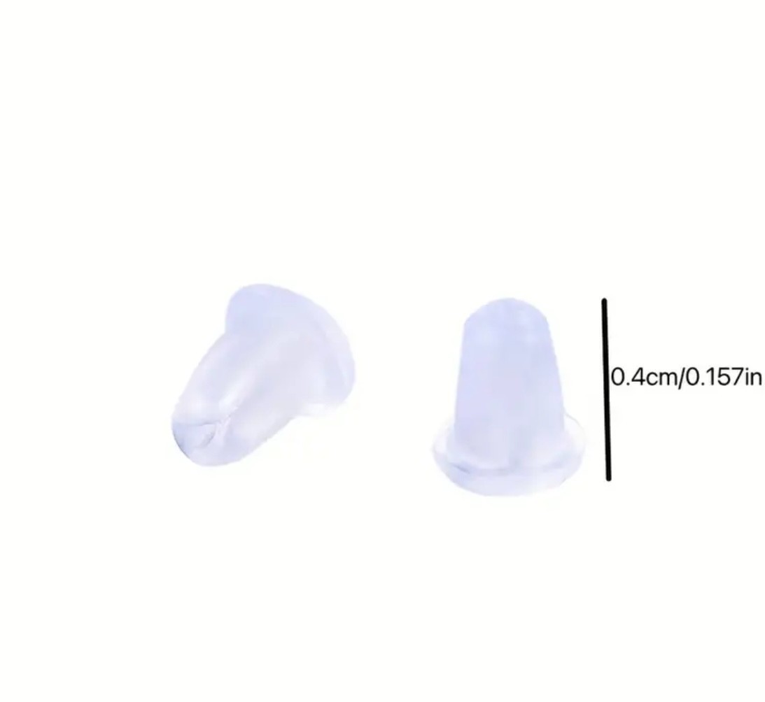 8000pcs Earring Backs – Secure & Comfortable Push Stoppers for Jewelry – NEW