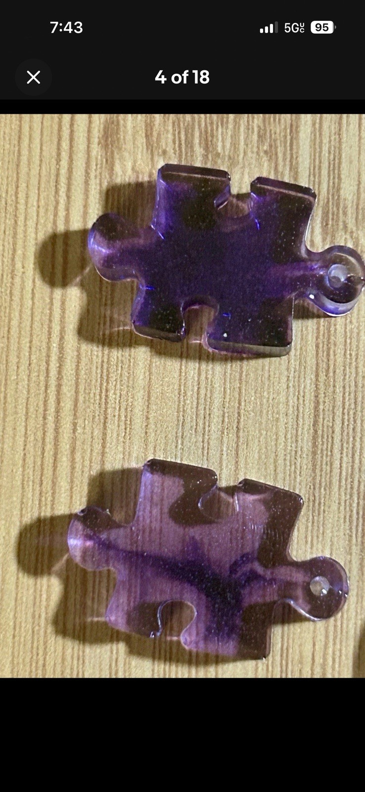 25 Clear Resin Pendants For Jeweler Making