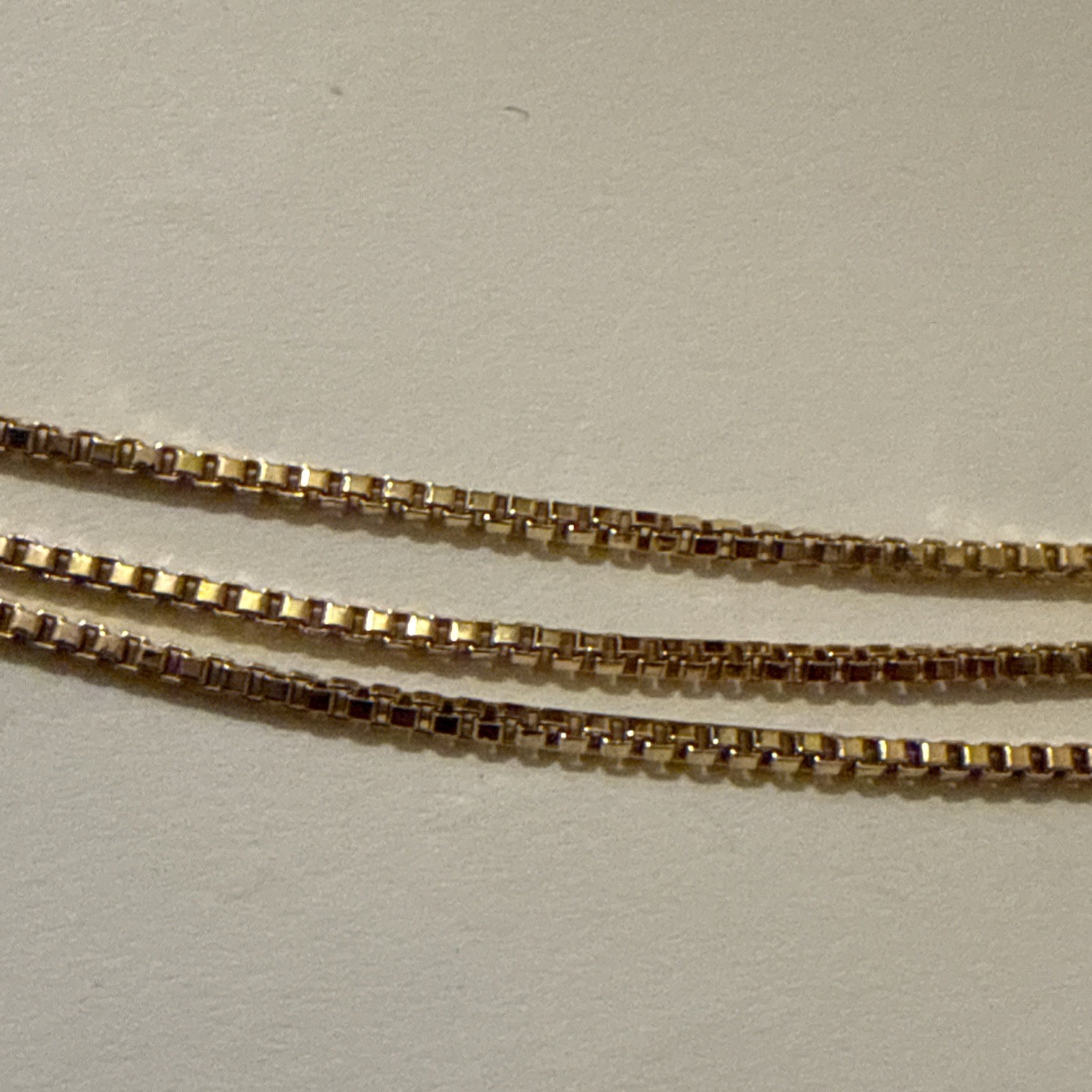 14kt gold filled 1mm box chain, 5ft sale price