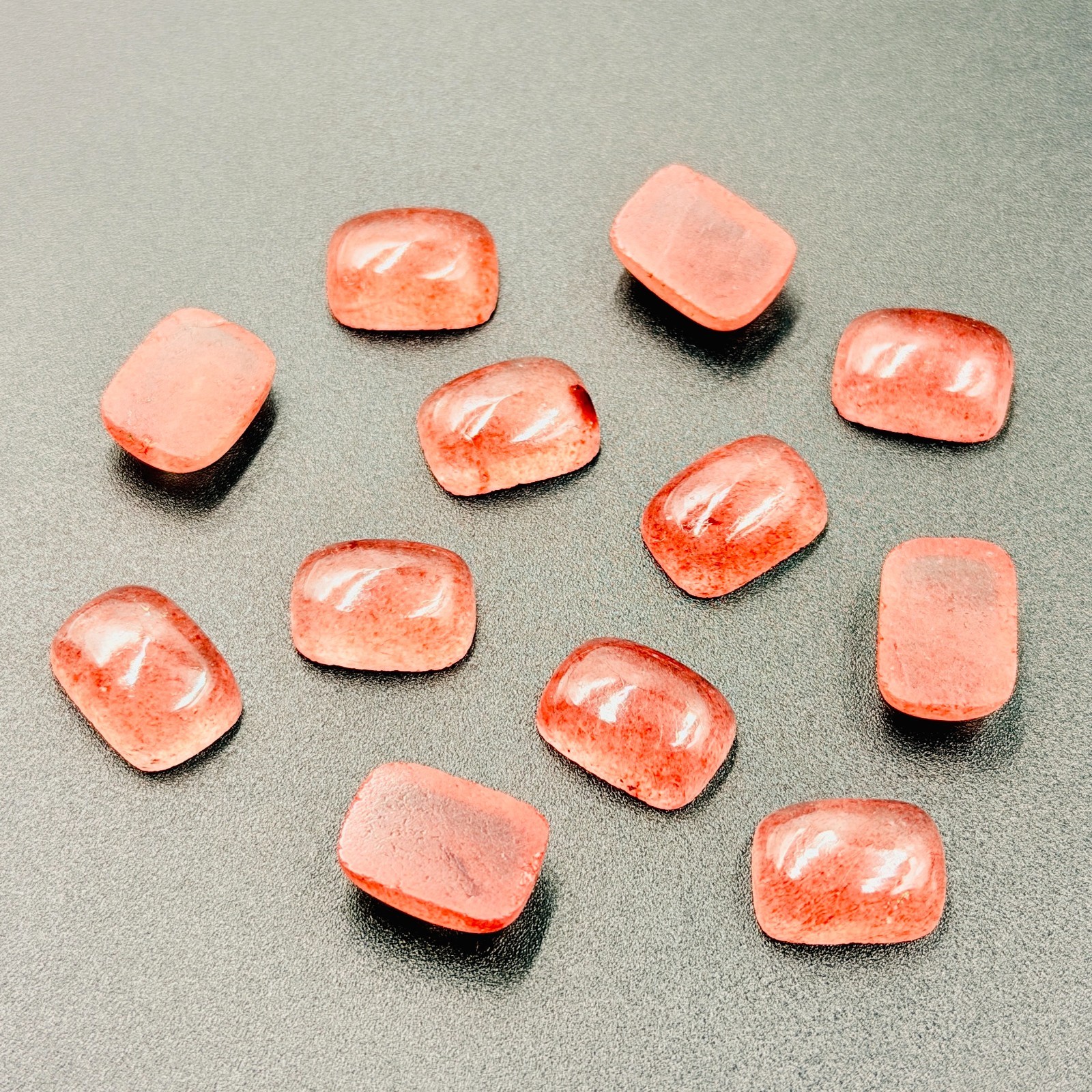 AAA+ Natural Pink Strawberry Long Cushion Loose Calibrated Gemstone 5MM TO 15MM