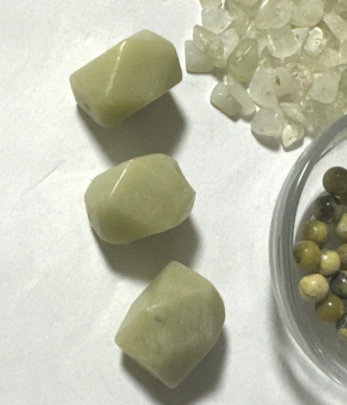 Natural Yellow Turquoise beads and quartz Chips drilled Fire Mountain Gems