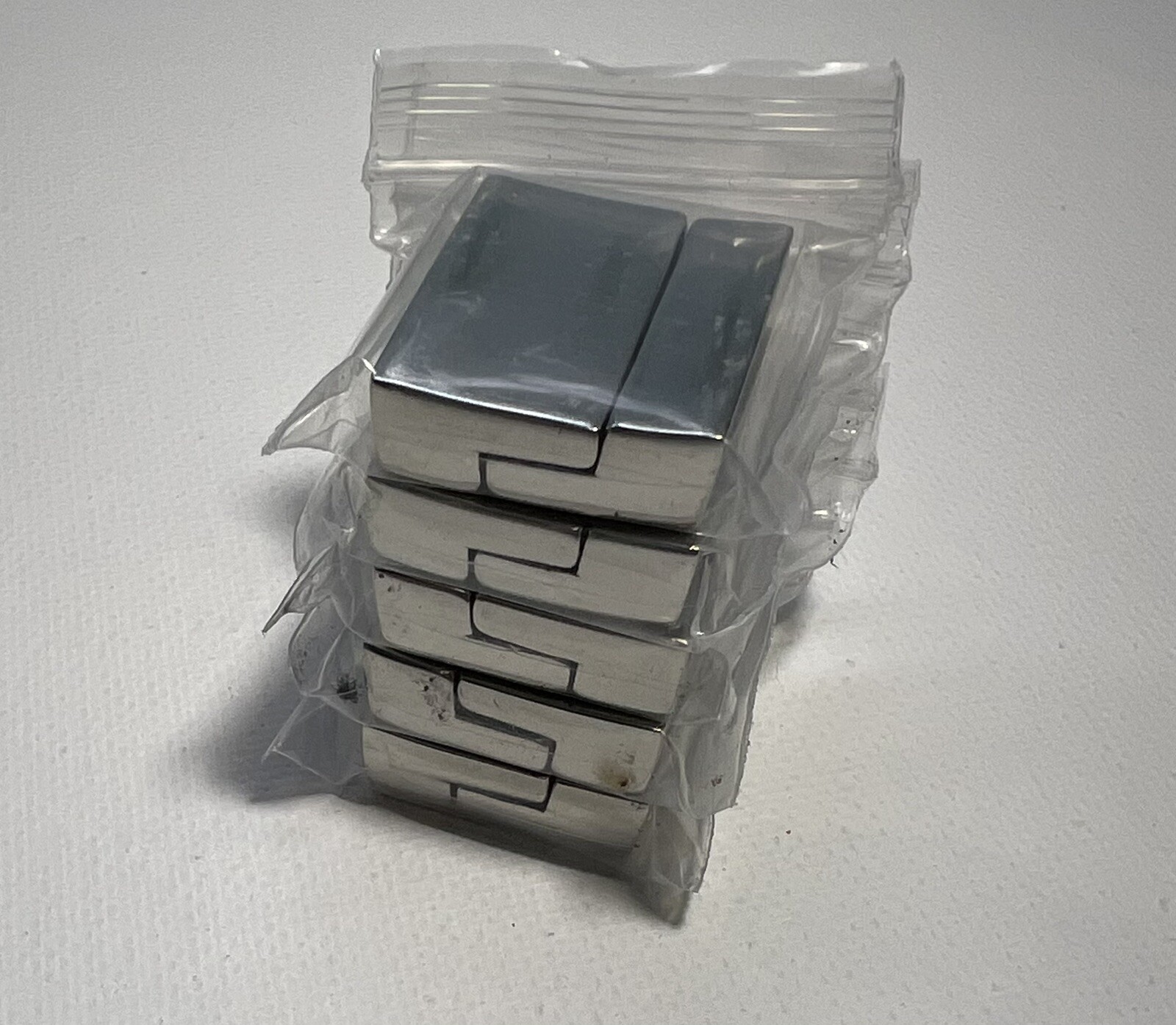 5PCS Wide Magnetic Bracelet Clasp Stainless Steel Ships From USA!