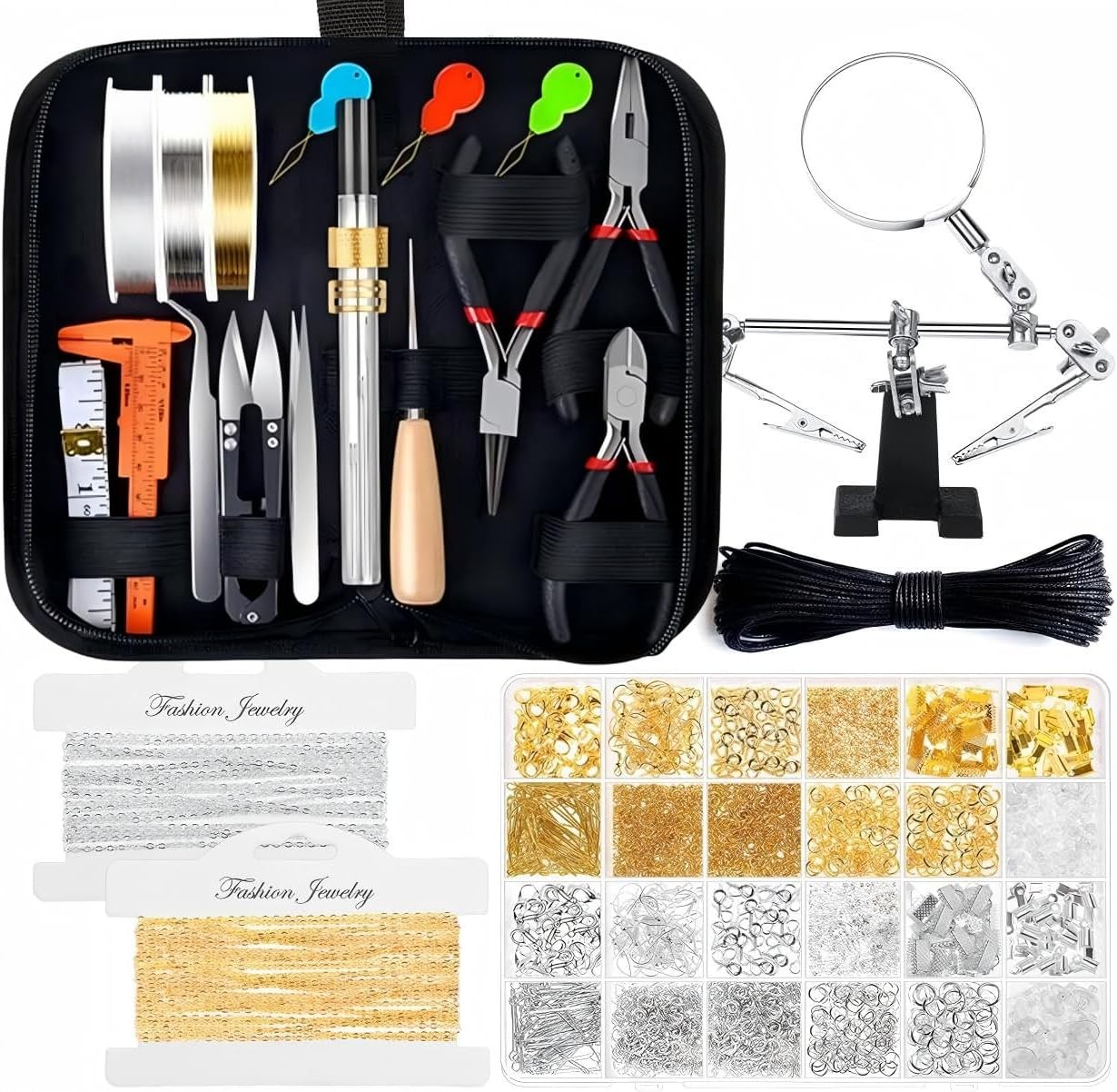 GoddenMene Adult Jewelry Making Supplies kit, Jewelry Making Materials and Tools