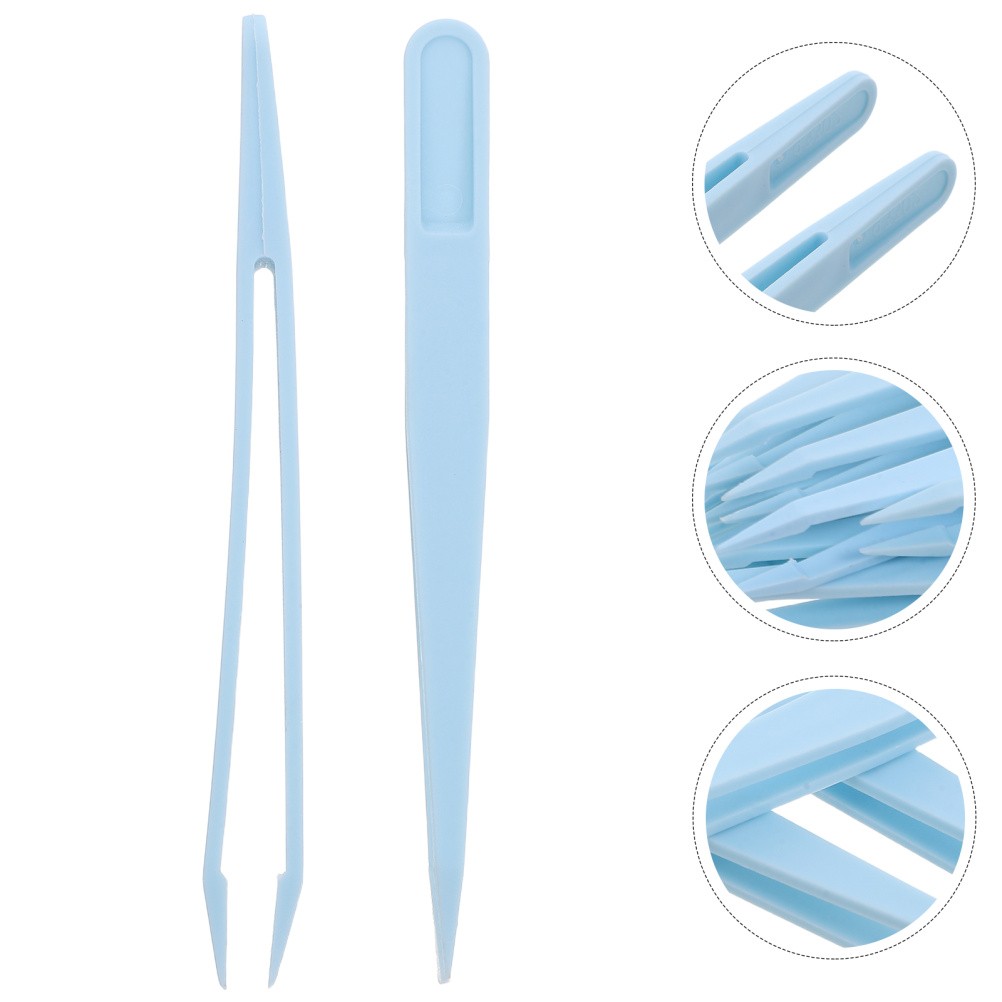 20 Pcs Mini Jewelry Tweezer Kit for Beaded Craft Tool Beads Tweezers