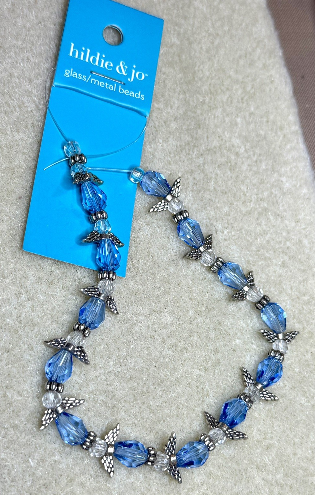 HILDIE & JO & Fire Mountain Gems New Old Stock beads angel wings bird charms