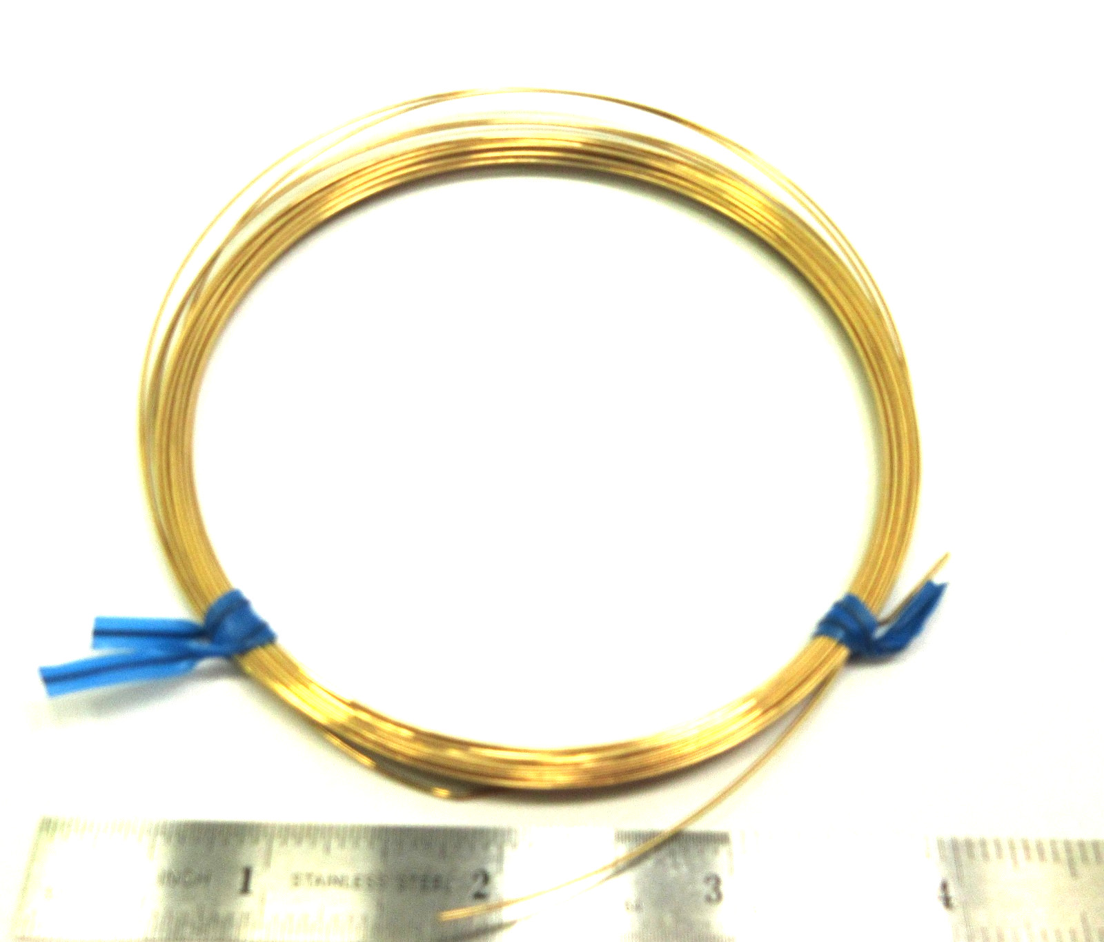 14/20 Yellow Gold-Filled Wire|Round|22 Gauge|29 Grams,32.5 Feet Half-Hard, GF#37