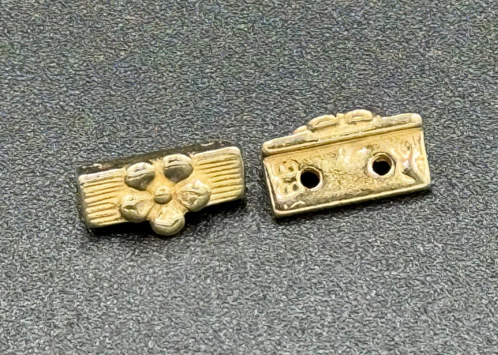 60 Sets JBB Findings Israel Gold Plated Pewter Spacer Bars 2, 3, 4-Hole