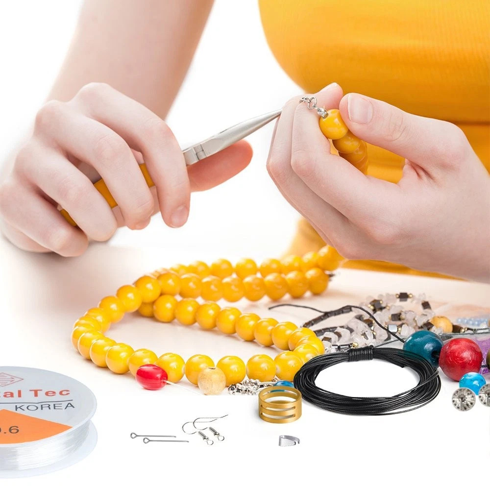 Jewelry Making Kit: Beading, Repair Tools & Findings Starter Set