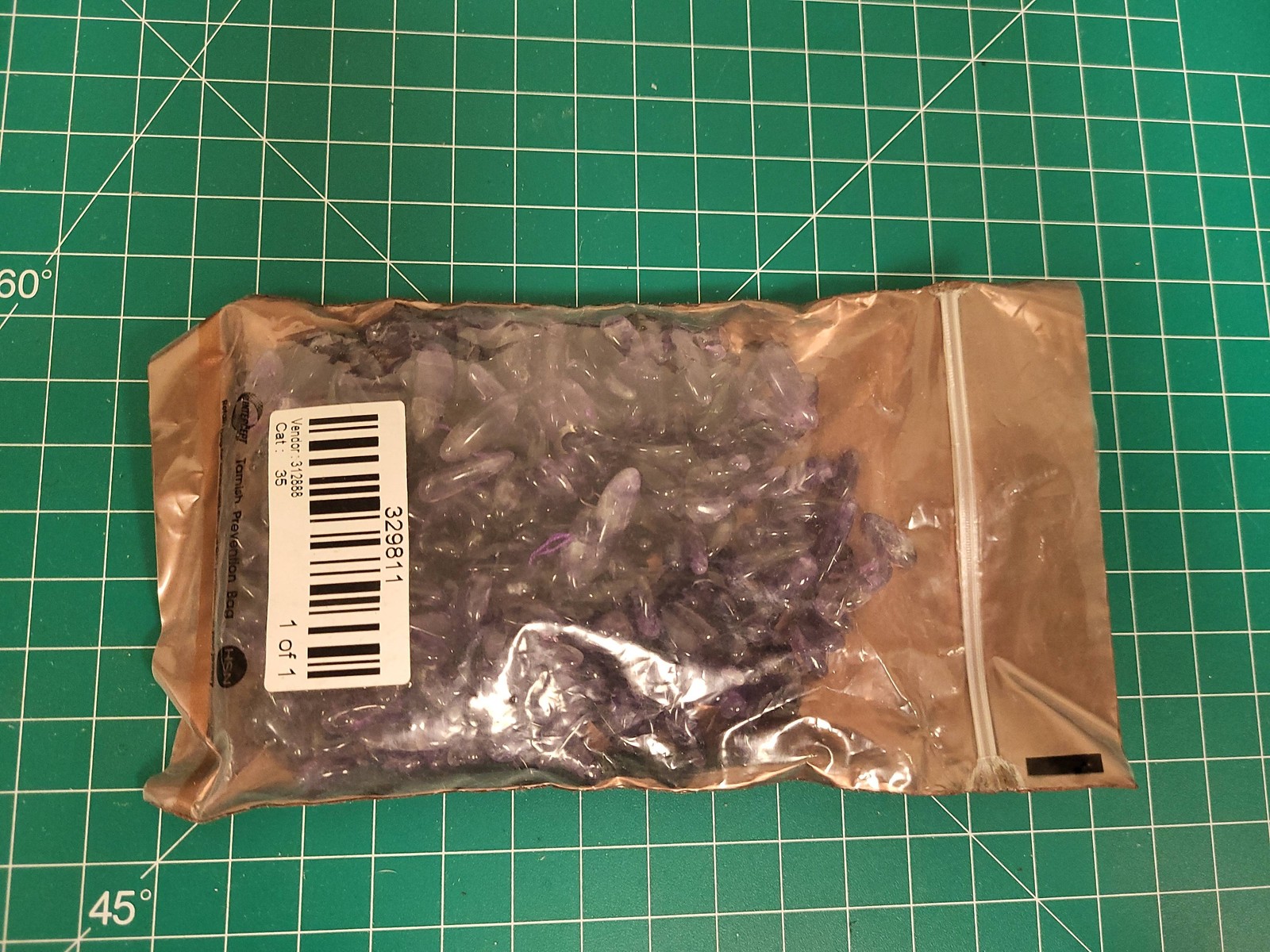 Amethyst Gemstone Beads Tumbled Polished Purple Jewelry Making Supplies Lot