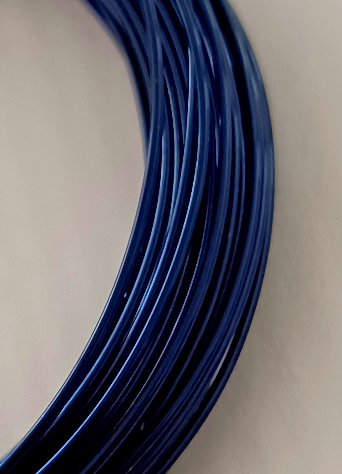 Navy Blue copper jewelry wire, 20 ga, 1.5oz/45 grams, NOS