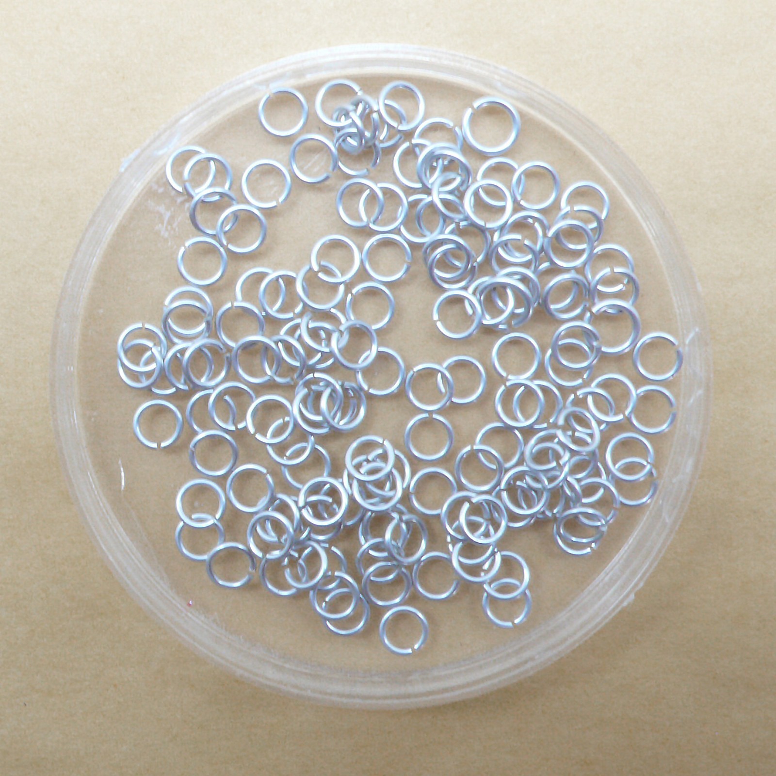 925 Sterling Silver 3mm Round Open Jump Rings 24 Gauge 100 Pieces