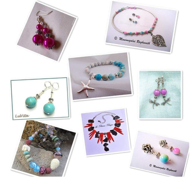 300 cuentas separadoras plateadas estilo tibetano 6 diseños para joyería artesan