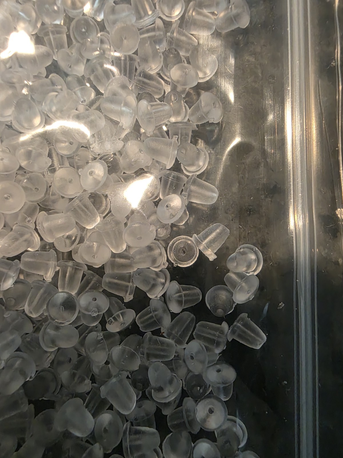 8000pcs Earring Backs – Secure & Comfortable Push Stoppers for Jewelry – NEW