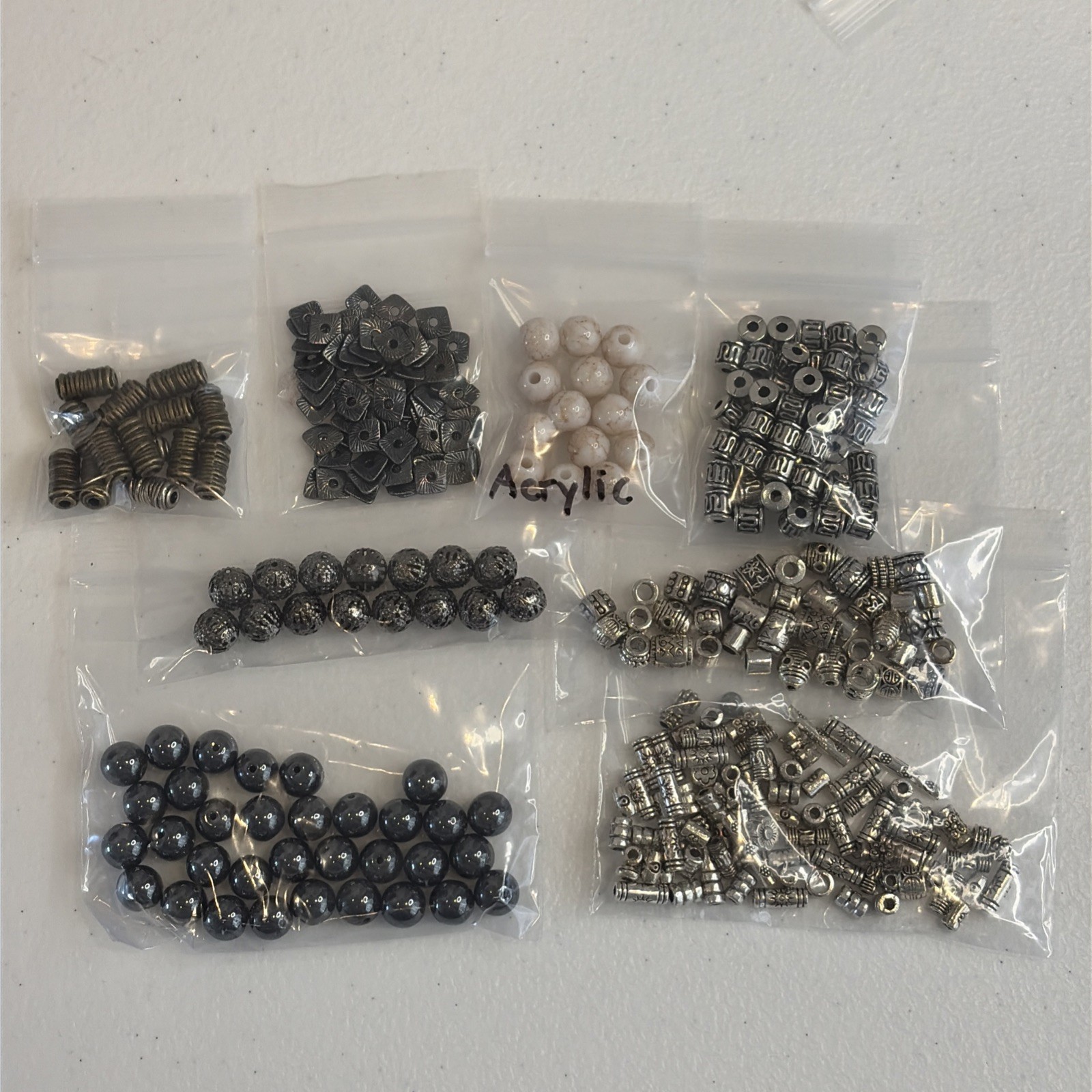 Men’s Jewelry Making Kit w/ Organizer – Stone Wood Beads Charms Paracord Elastic