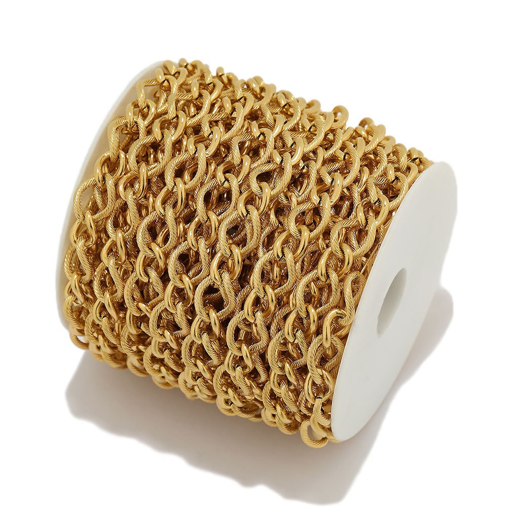 1meter stainless steel gold/silver 10mm large link chain finding