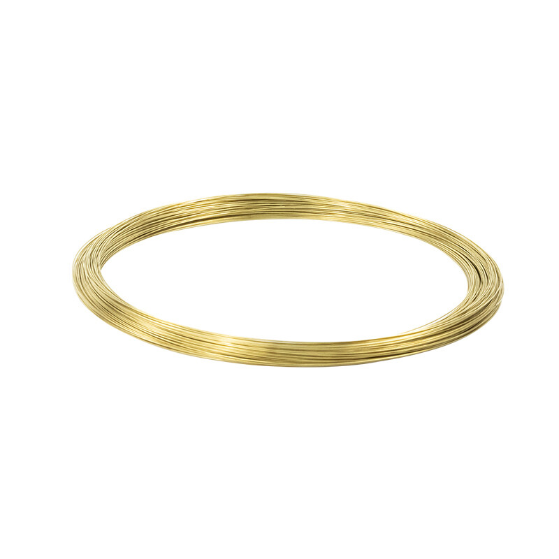 Round Solid Bare H62 Brass Wire For Craft Jewelry Making DIY Diameter 0.3mm-5mm