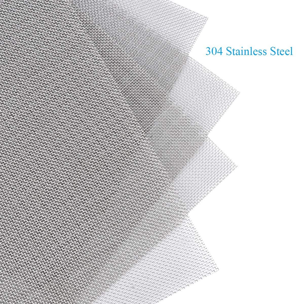 Heat & Rust-Resistant Stainless Steel Mesh 4PACK – 11.8″x8.2″ Multi-Use Solution