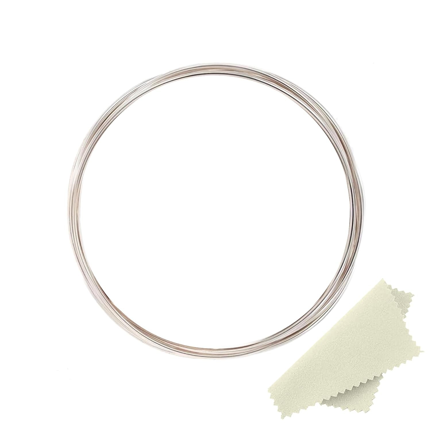 5ft 18 Gauge 925 Sterling Silver Wire Dead Soft for Jewelry Crafting
