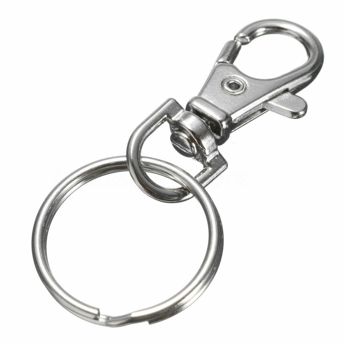 Lot of 25 50 100 pcs Lobster Clasps Swivel Trigger Clips Snap Hooks Bag Key Ring