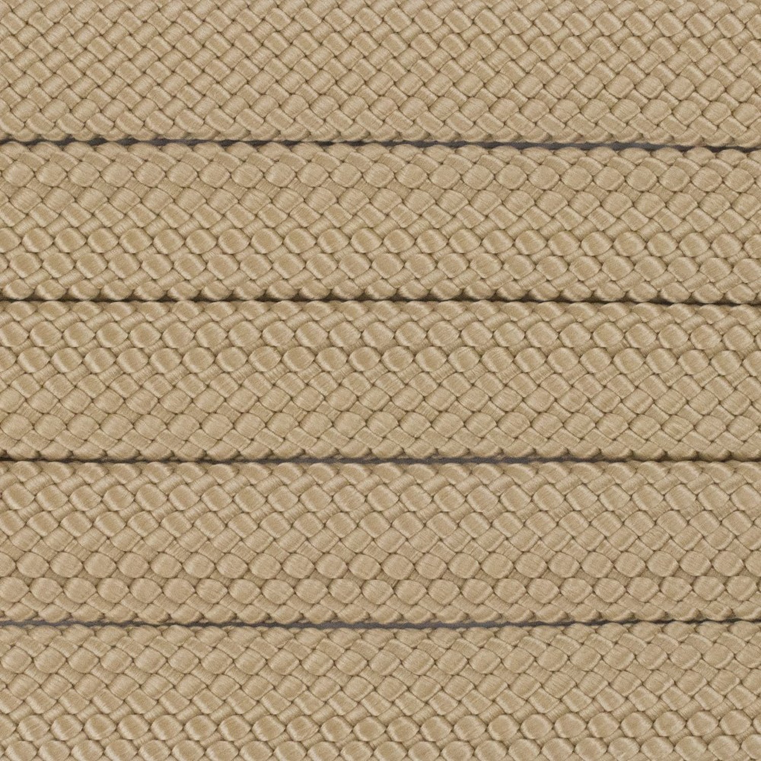 Tan, 25 Feet, 1 Inch PolyPro Rope – Flat Hollow Braid Tan
